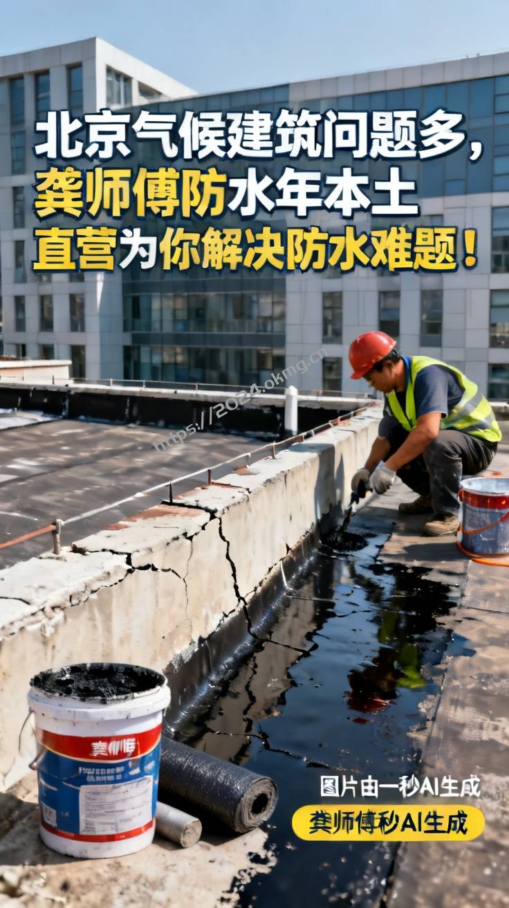北京气候建筑问题多，龚师傅防水年本土直营为你解决防水难题！