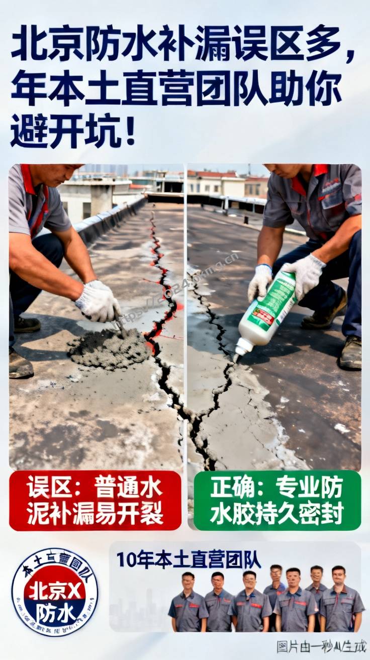 北京防水补漏误区多，年本土直营团队助你避开坑！